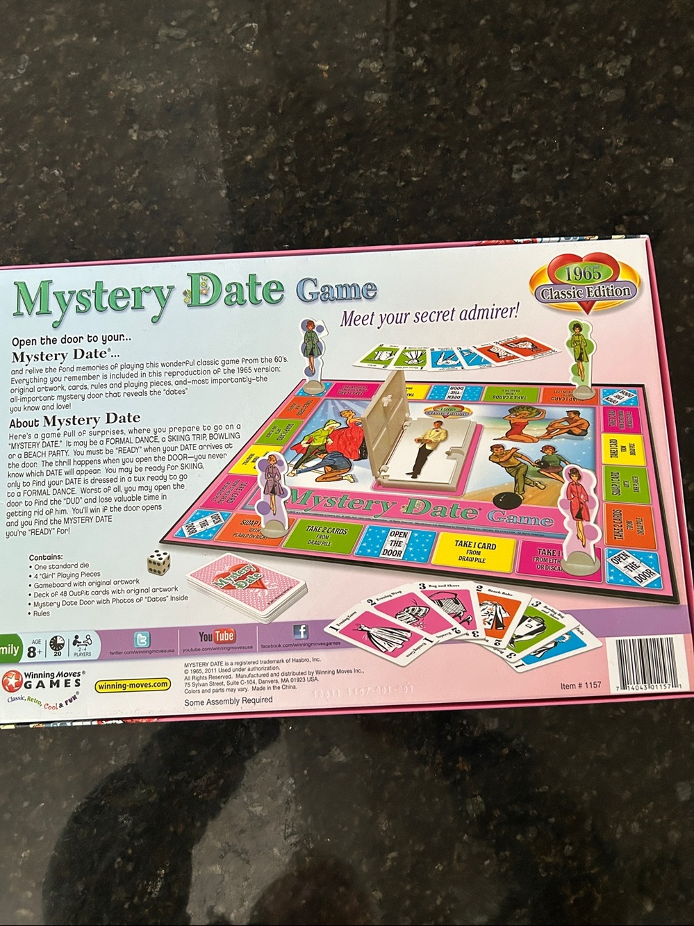 Hasbro Mystery Date Game, like new - Picture 6 of 7